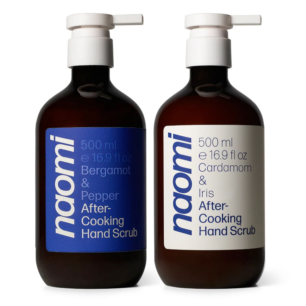 Naomi After-Cooking Hand Scrub Duo