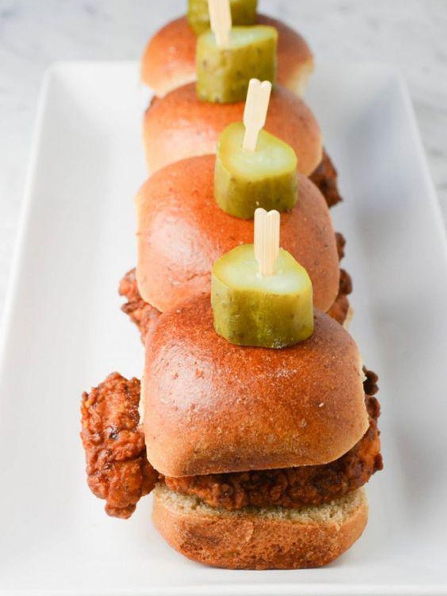 Nashville Hot Chicken Sliders