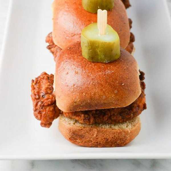 Nashville Hot Chicken Sliders