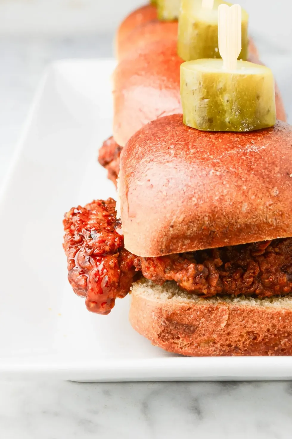 Nashville Hot Chicken Sliders