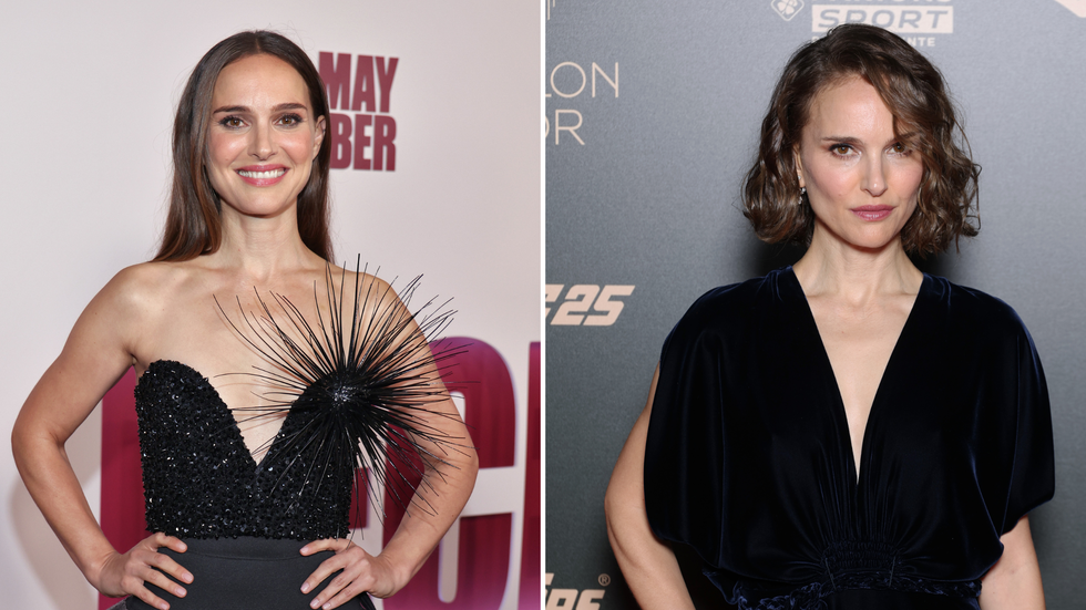 natalie portman new hairdo