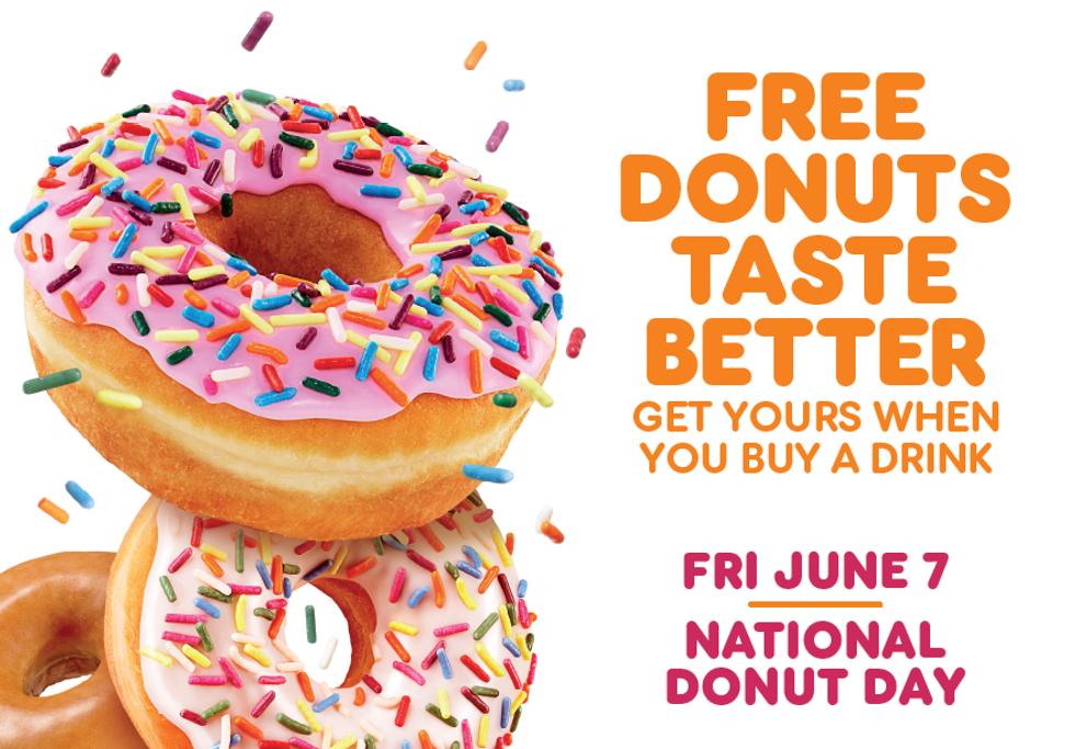 national donuts day free donuts krispy kreme vs dunkin