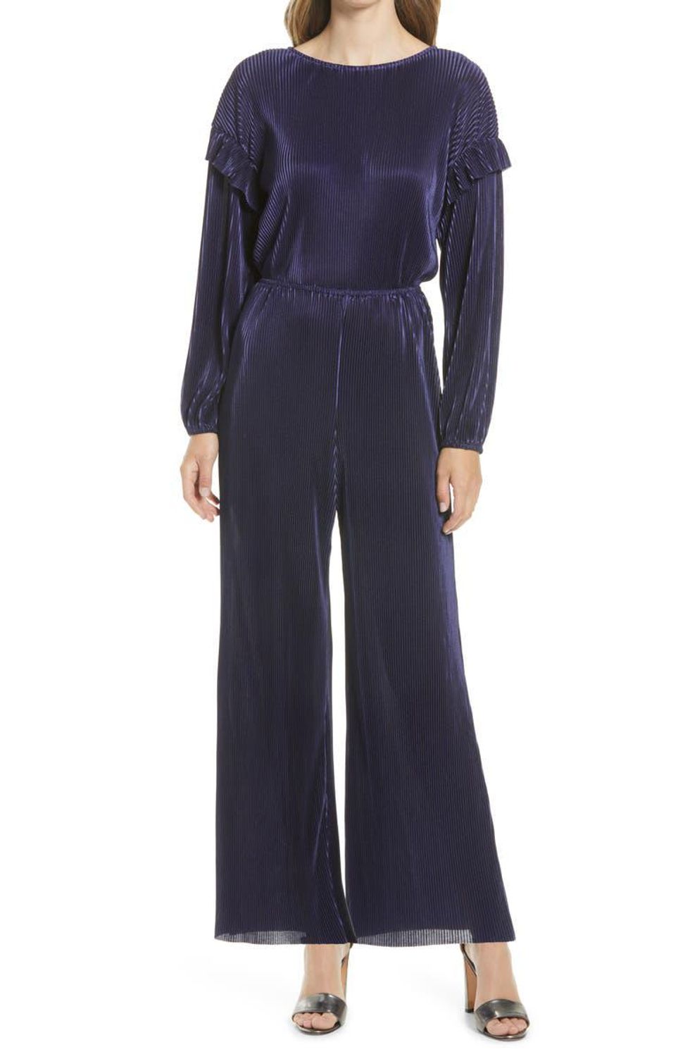 navy jumpsuit