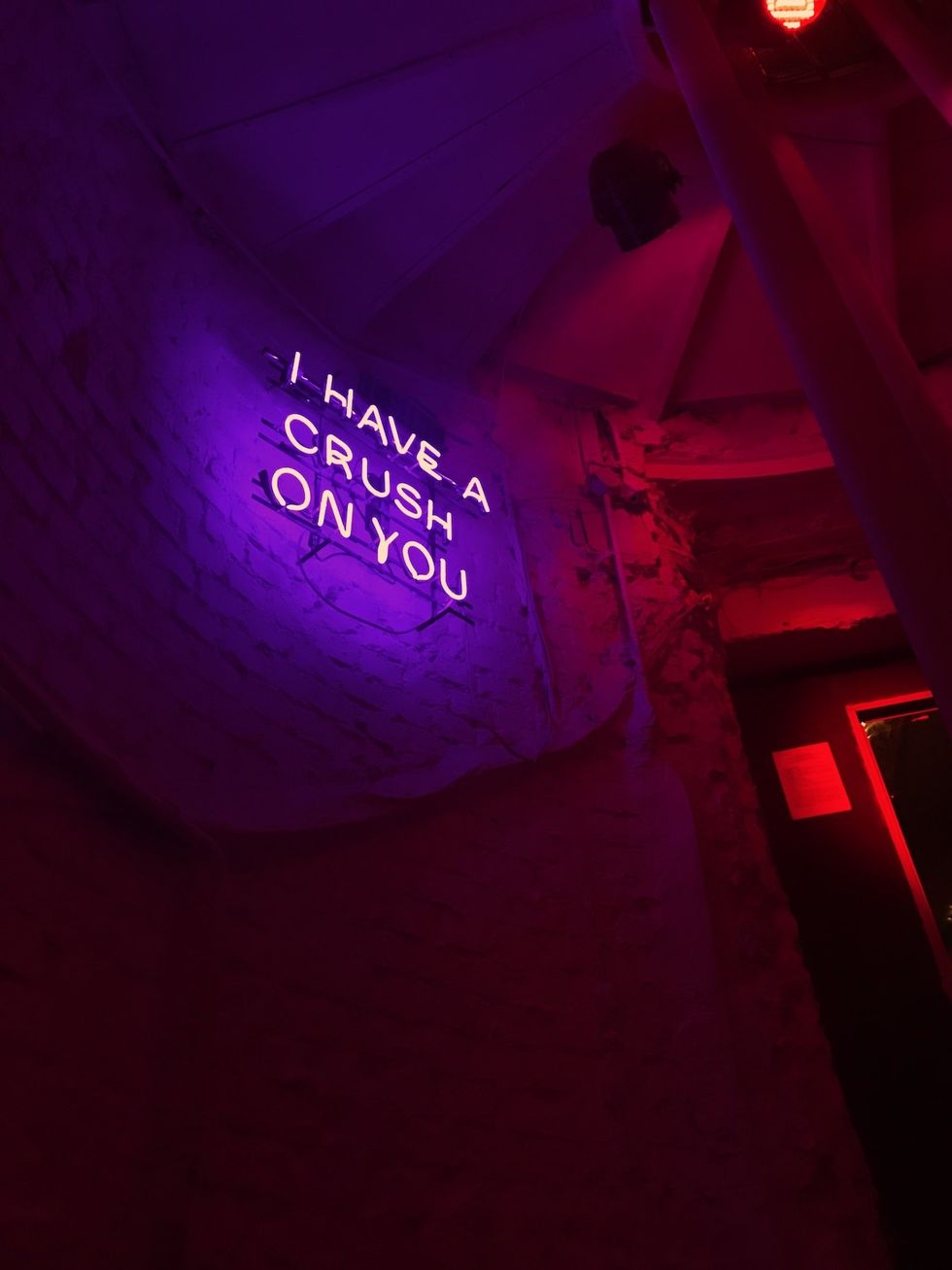 neon sign for a bridal shower