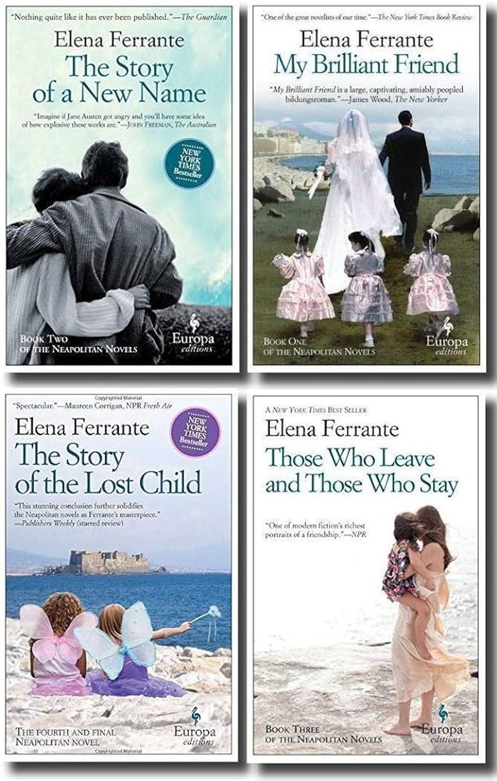 Neopolitan Novels by Elena Ferrante