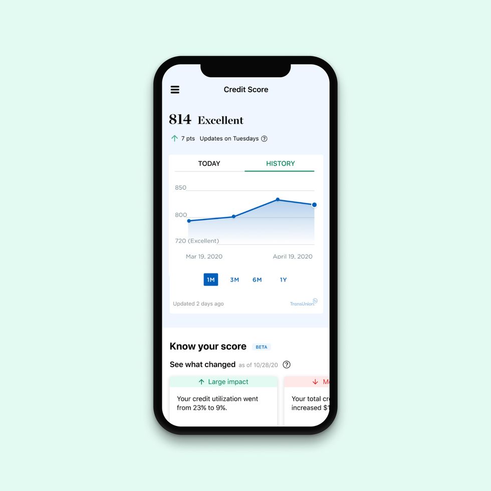 nerdwallet credit score check on app