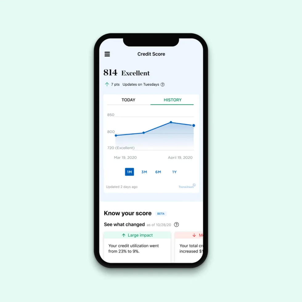 nerdwallet credit score check on app