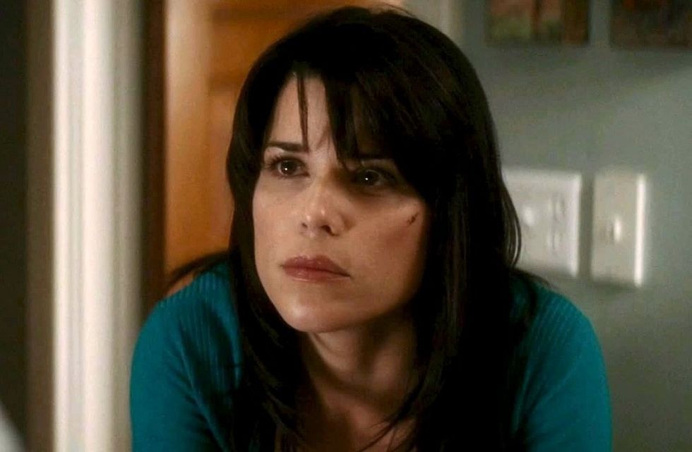 Neve Campbell in Scream 4