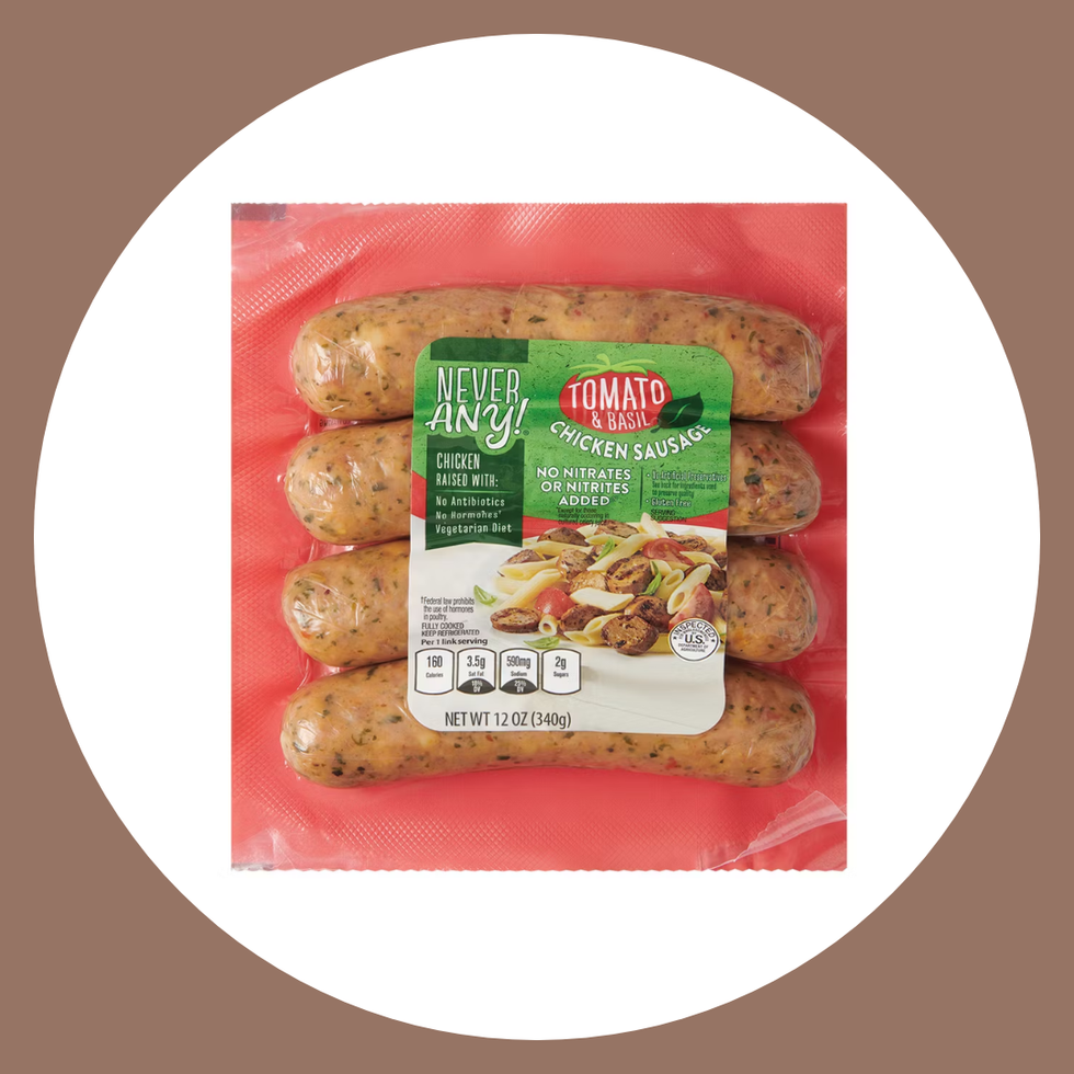 Never Any! Tomato Basil Chicken Sausage