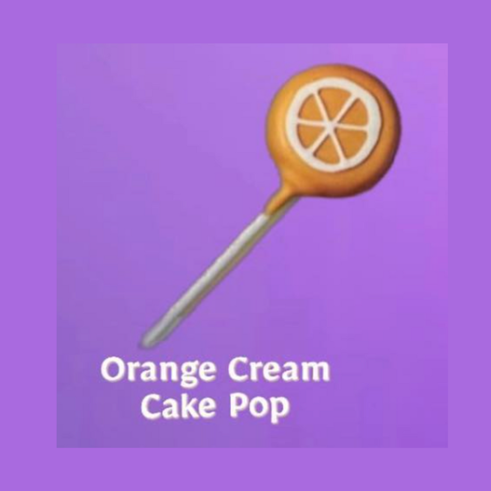 NEW! Orange Cream Cake Pop