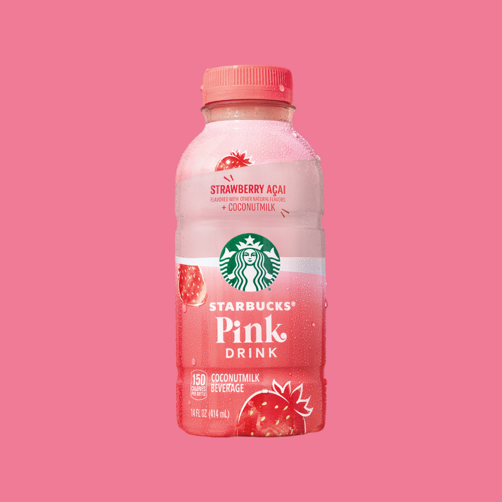 New Ready-to-Drink Starbucks Pink Drink refresher