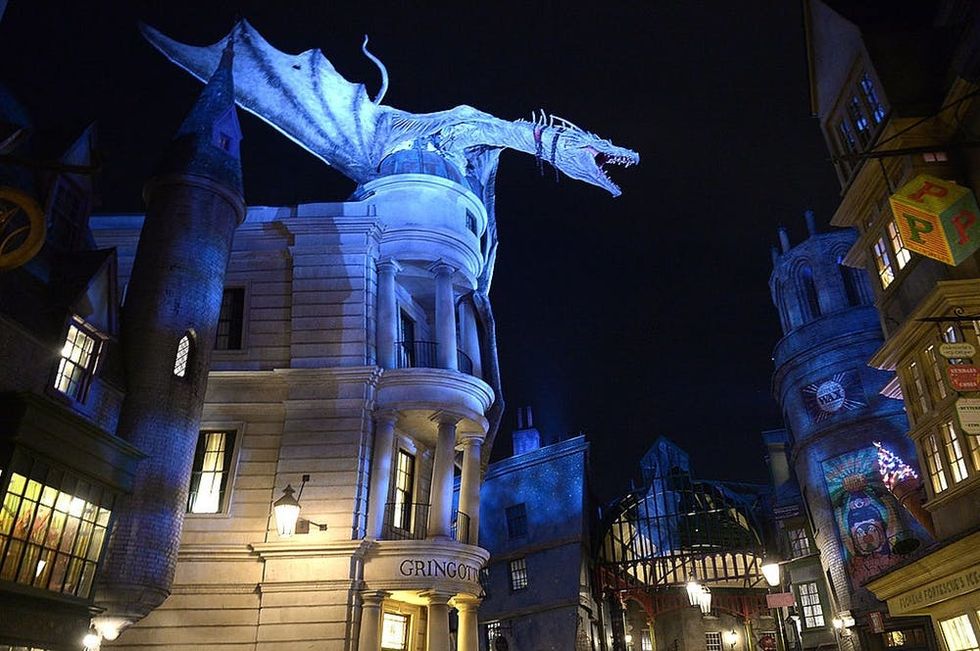 New ride at Universal Studios Wizarding World of Harry Potter