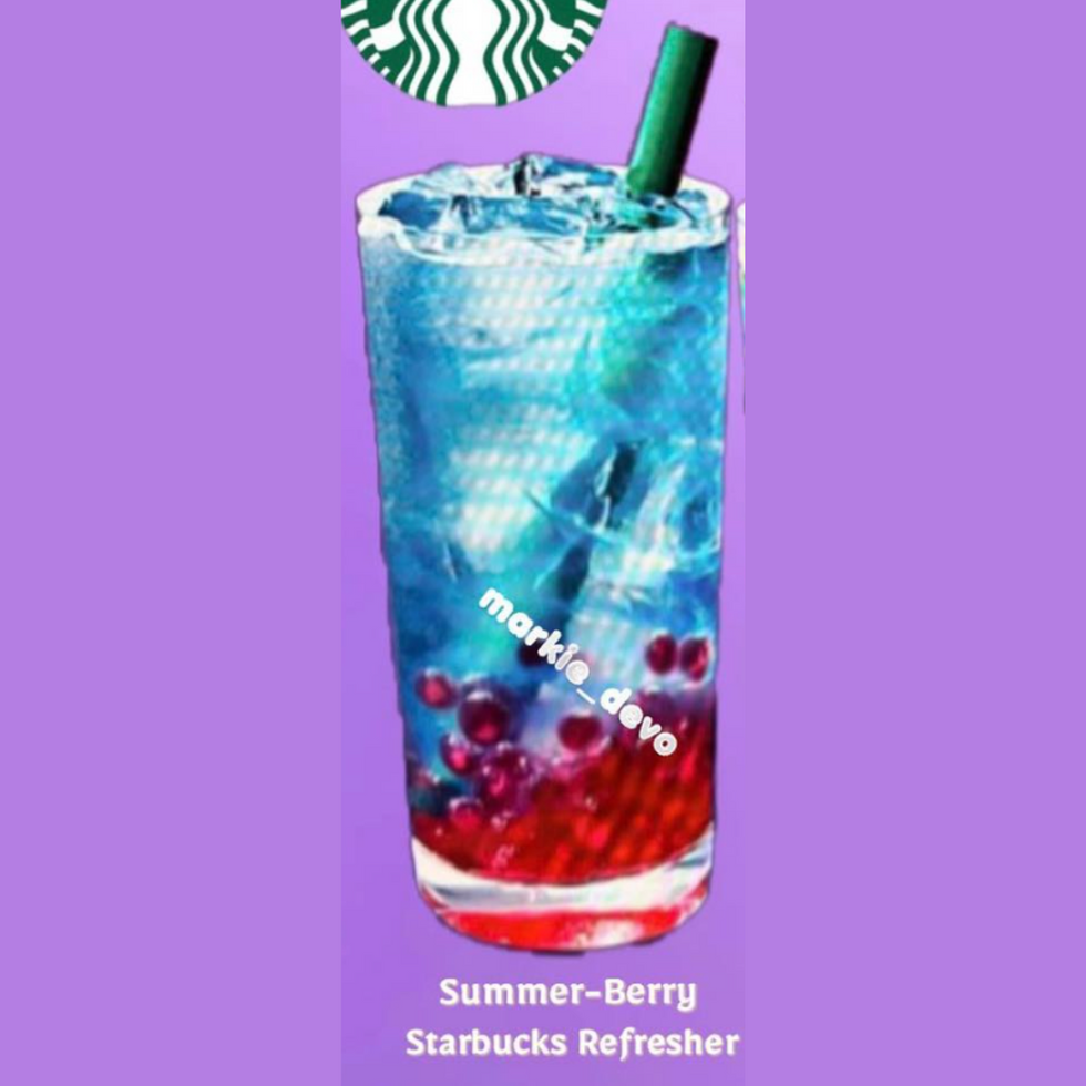 NEW! Summer-Berry Starbucks Refresher