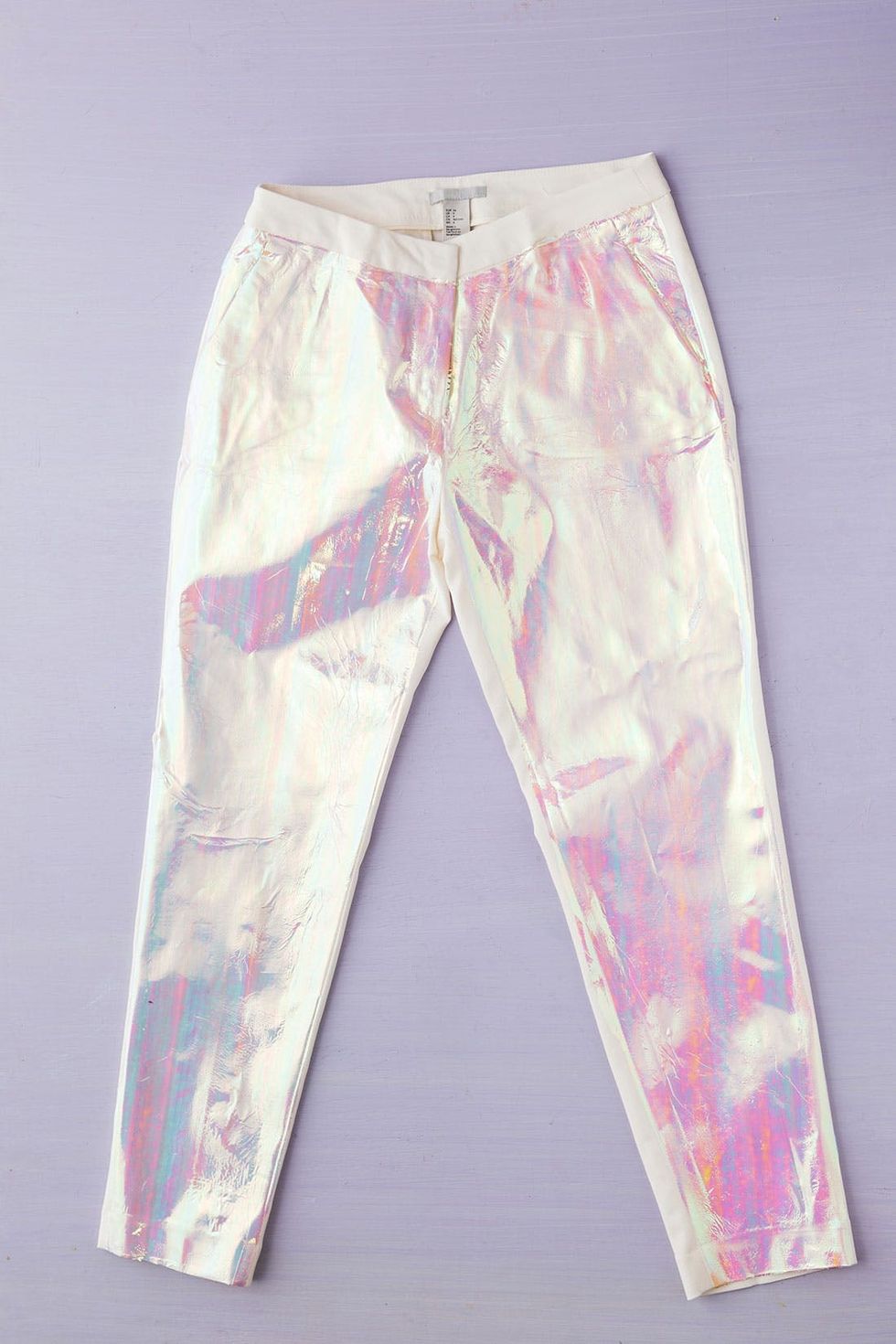 New Year's Eve Holographic Pants