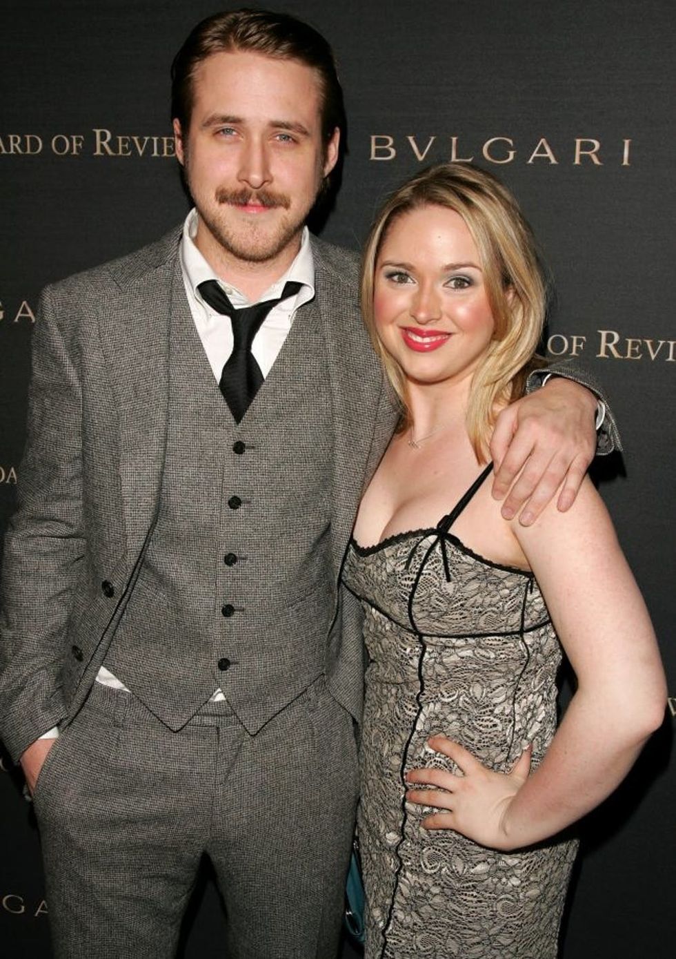 NEW YORK - JANUARY 09: Actor Ryan Gosling and his sister Mandy Gosling attend the 2006 National Board Of Review Awards Gala at Cipriani 42nd Street January 9, 2007 in New York City. (Photo by Peter Kramer/Getty Images)