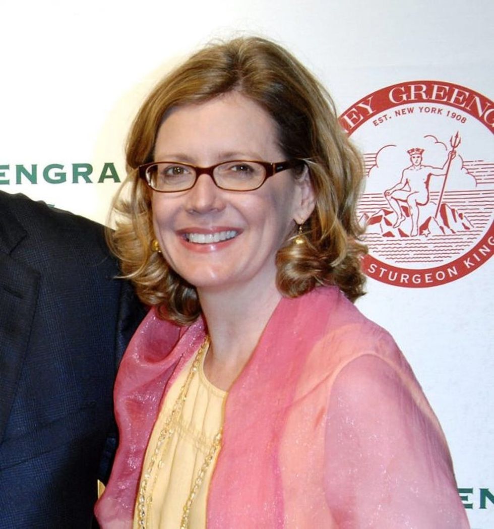 NEW YORK - JUNE 18: (L to R) Actor John Pankow, Gary Greengrass and actress Kristine Sutherland attend the Barney Greengrass celebration of 100 years on June 18, 2008 at Barney Greengrass in New York. (Photo by Joe Corrigan/Getty Images)