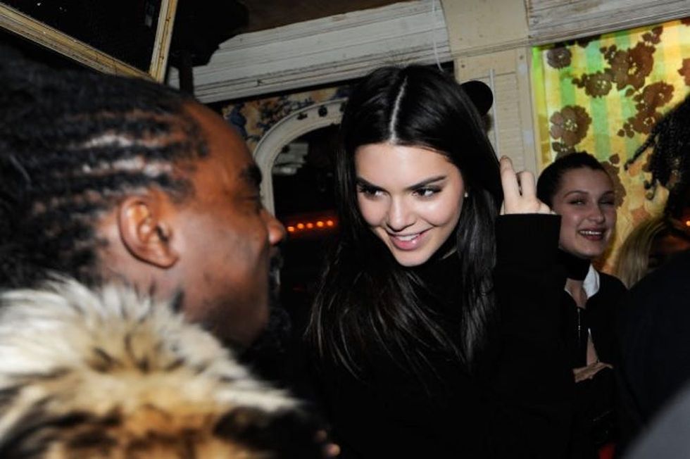 NEW YORK, NEW YORK - FEBRUARY 11: Kendall Jenner attends the GUESS X A$AP Rocky Party at The Box on February 11, 2016 in New York City. (Photo by Rabbani and Solimene Photography/Getty Images)