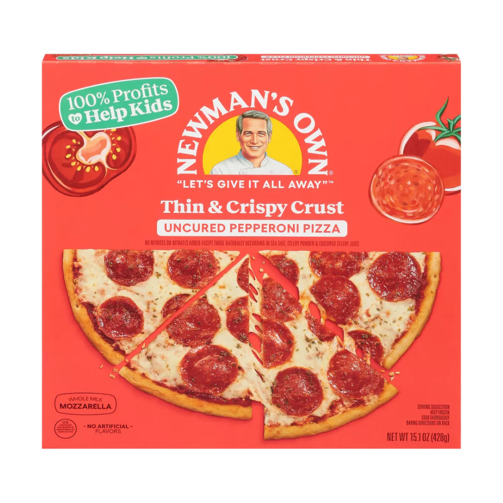 Newman's Own Thin & Crispy Uncured Pepperoni Frozen Pizza