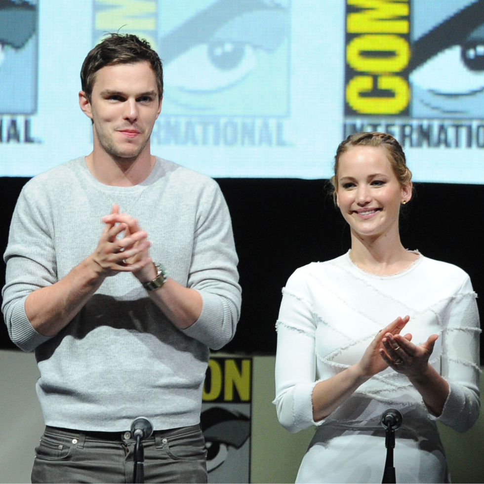 nicholas hoult and jennifer lawrence