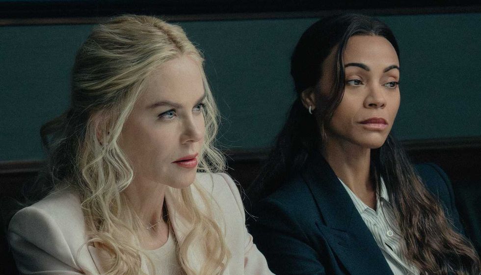 nicole kidman and zoe saldana in lioness season 3 paramount