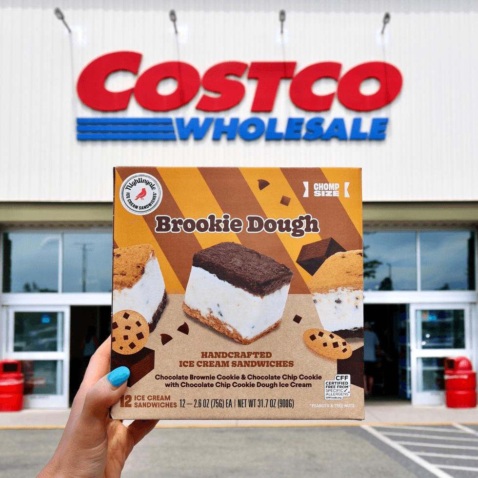 Nightingale Brookie Dough Ice Cream Sandwiches