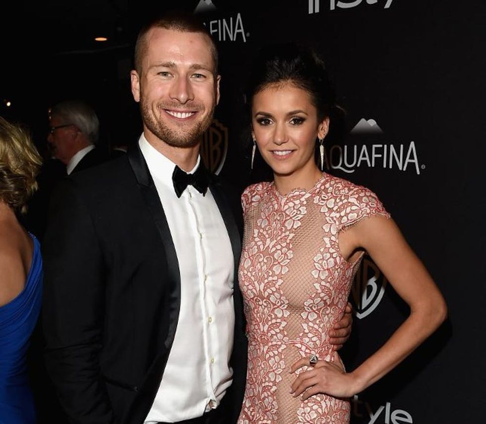 Nina Dobrev and Glen Powell Made Their Romance Official at Julianne Hough\u2019s Wedding