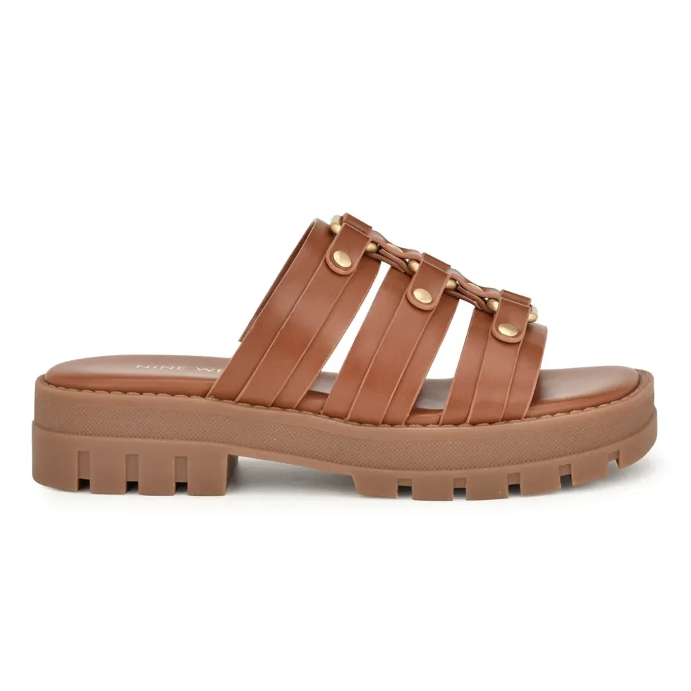 Nine West Cazz Fisherman Slide Sandals