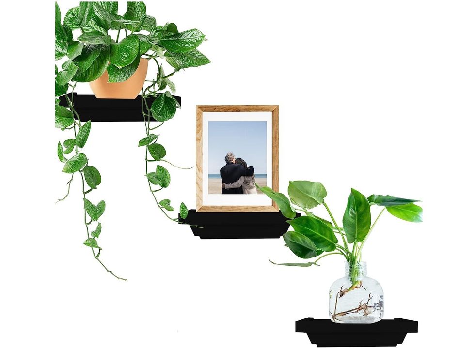 Ninefold Design wall-mounted floating shelves