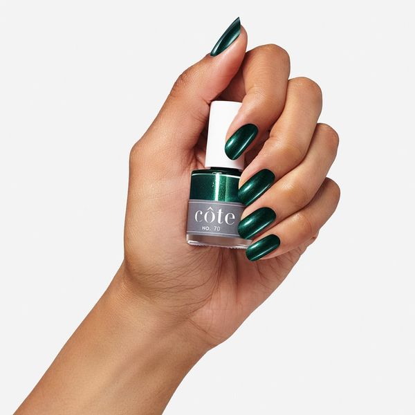 No. 70 Shimmery Ocean Green Nail Polish nail polish for winter nails