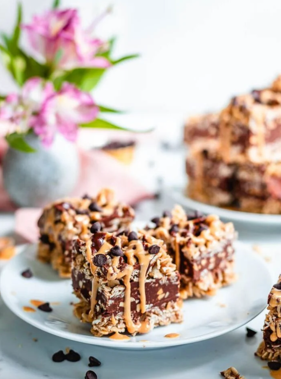 No-Bake Chocolate Oat Bars