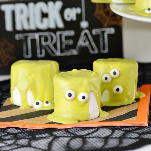 no-bake easy halloween treats