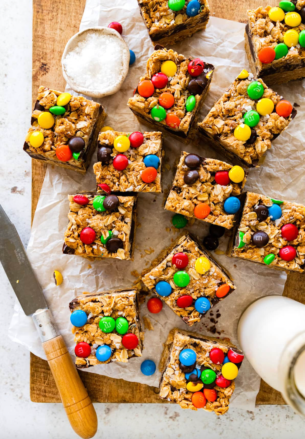 No Bake Monster Bars