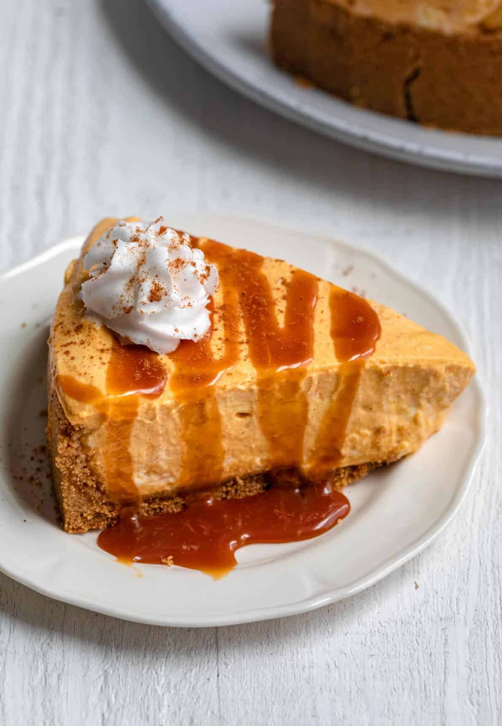 No Bake Pumpkin Cheesecake