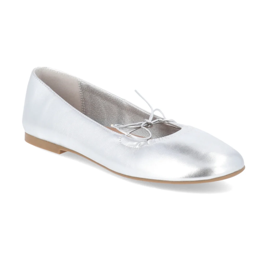 No Boundaries Bow Mary Jane Ballet Flats