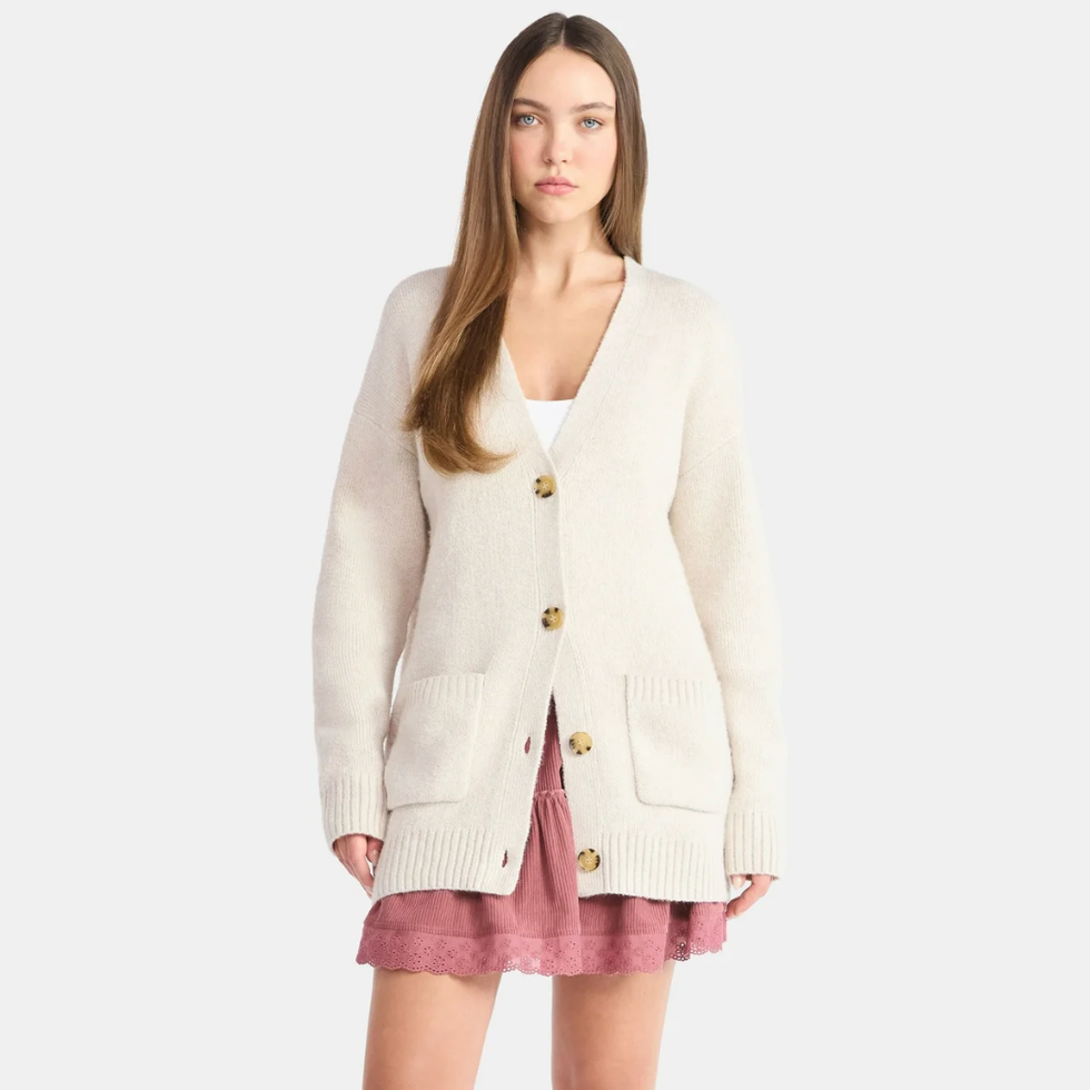 No Boundaries Button-Front Grandpa Cardigan