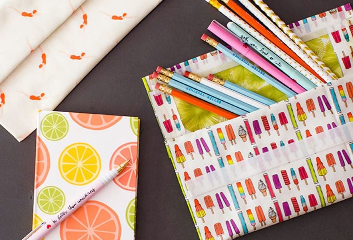 How To Make No Sew Pencil Pouches For