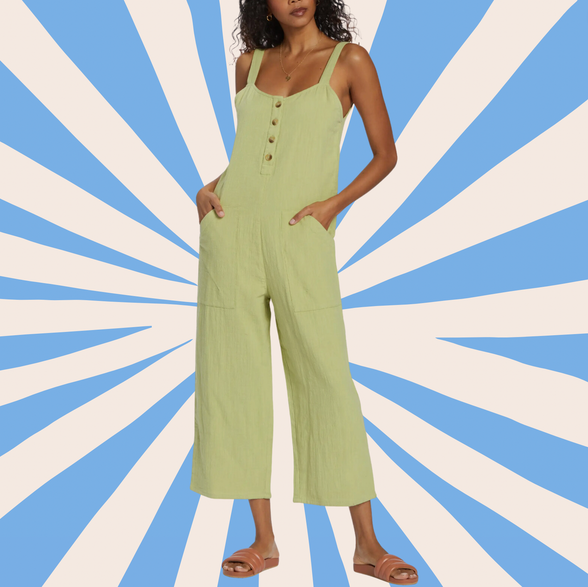 nordstrom anniversary sale deals under 100 dollars green jumpsuit