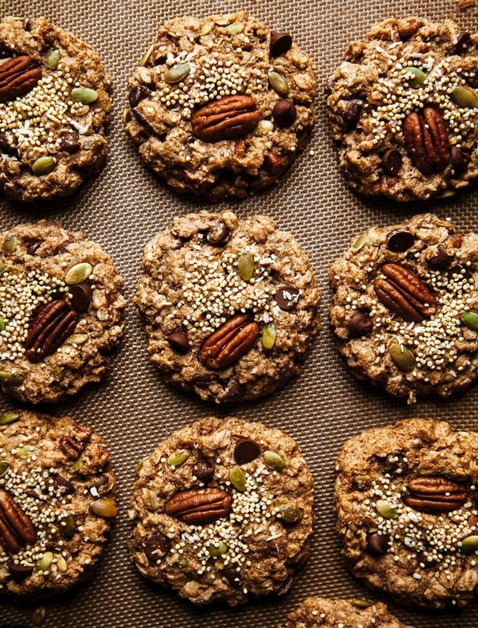 Nutty Vegan Breakfast Cookies