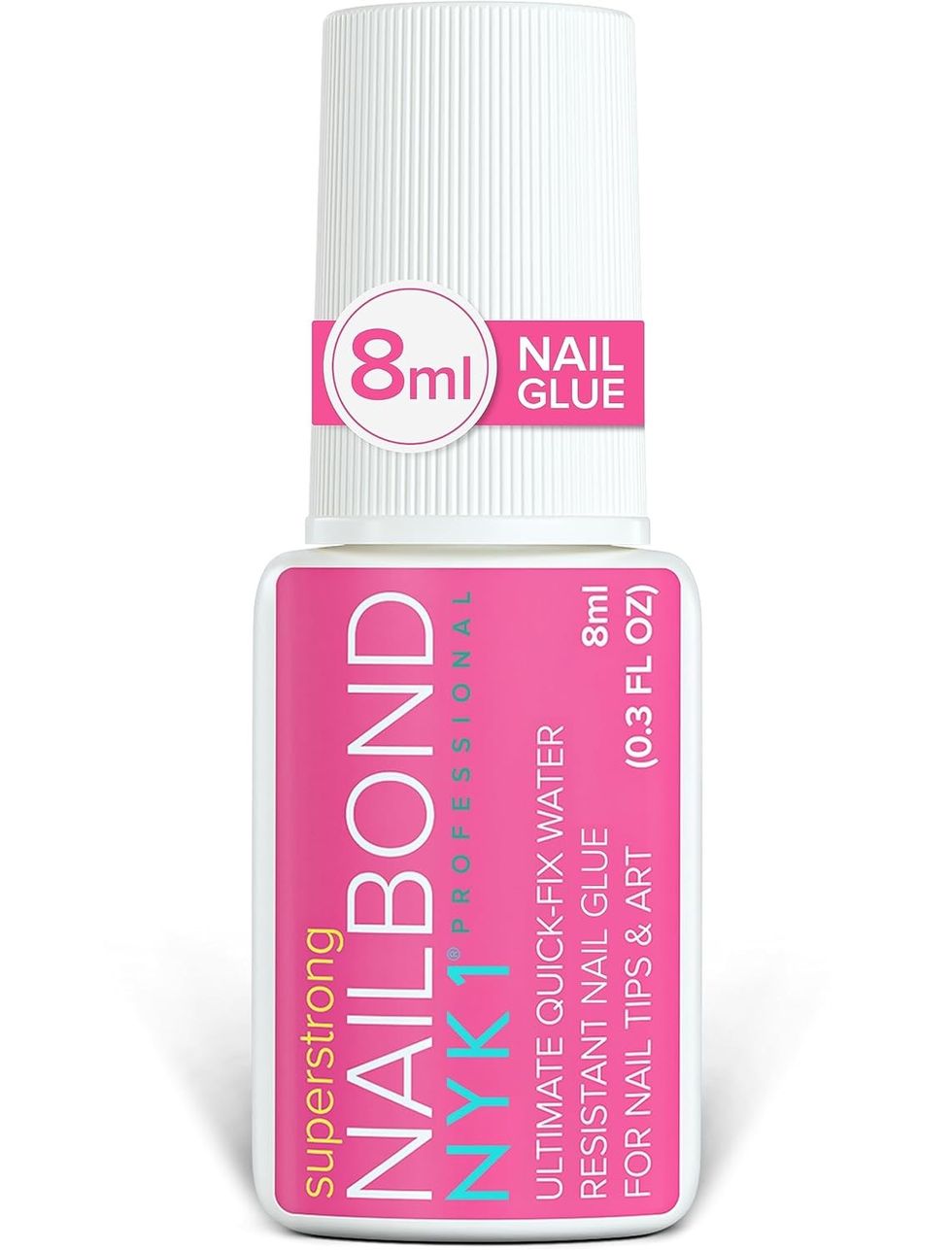 NYK1 Super Strong Nail Glue For Nail Tips, Acrylic Nails and Press On Nails