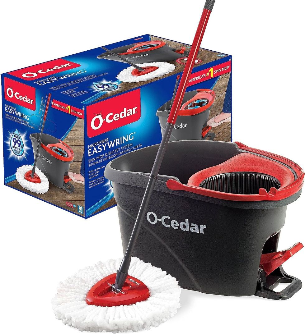 O-Cedar EasyWring Microfiber Spin Mop