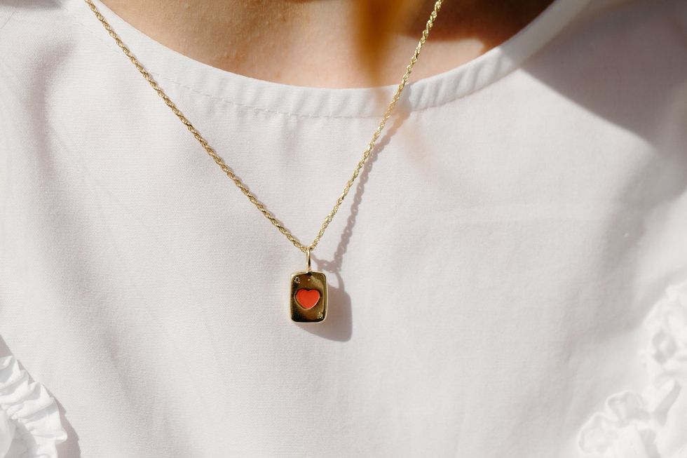 Ochre Objects Queen of Hearts Charm