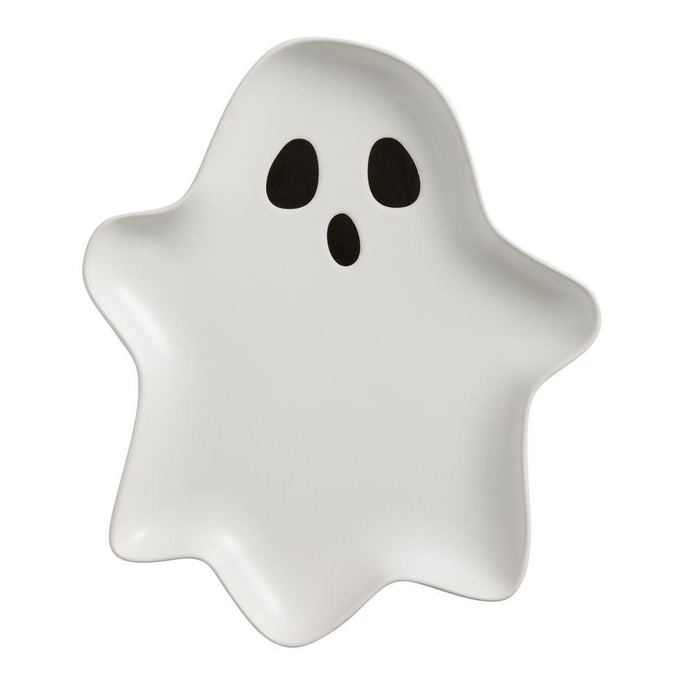 Off White Figural Ghost Serving Platter