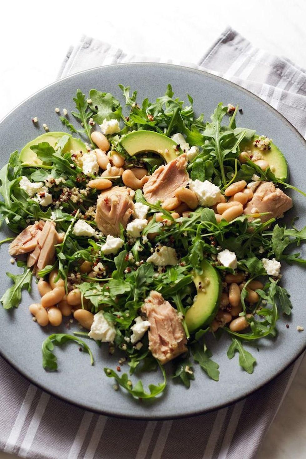 Oil-Packed Tuna and Arugula Salad