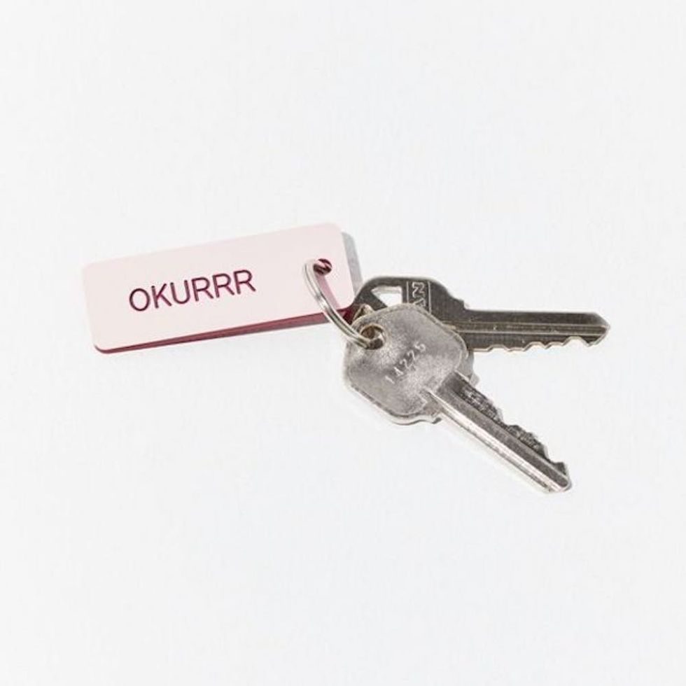 okurrr keytag keychain