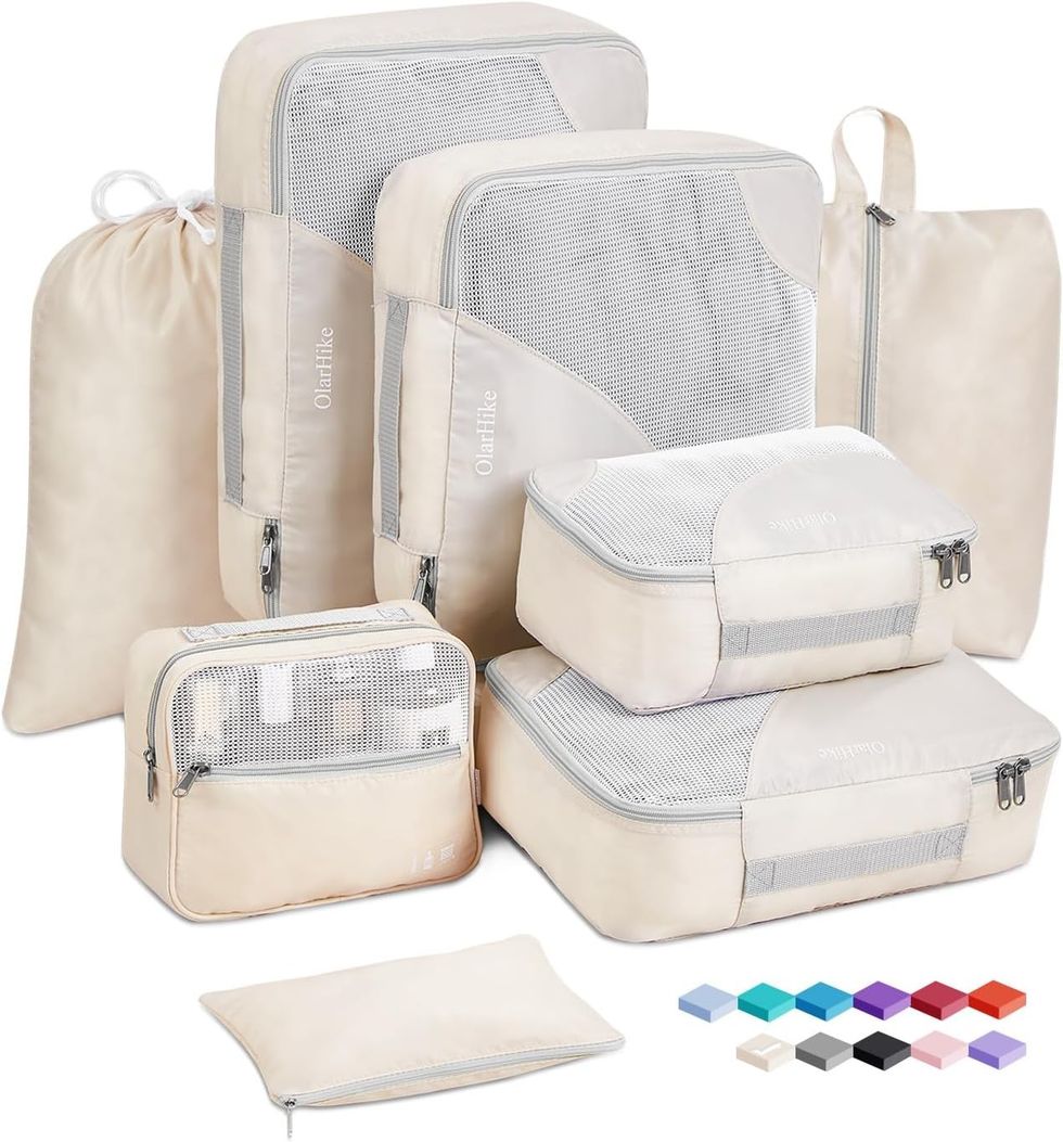 OlarHike 8-Piece Packing Cubes Set
