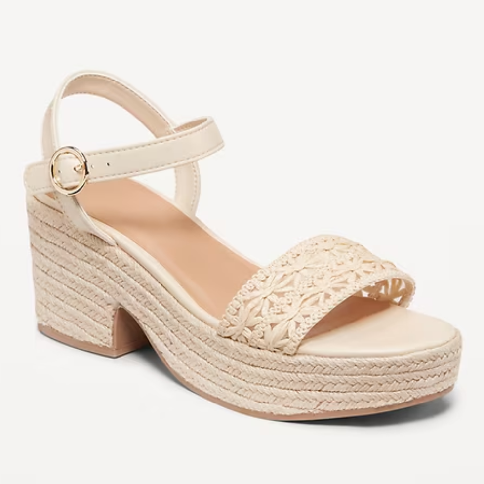 Old Navy Espadrille Platform Sandals