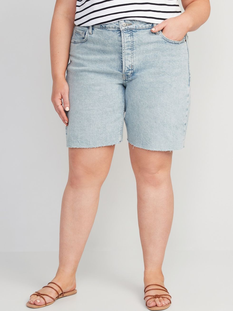 Old Navy High-Waisted OG Loose Button-Fly Jean Shorts