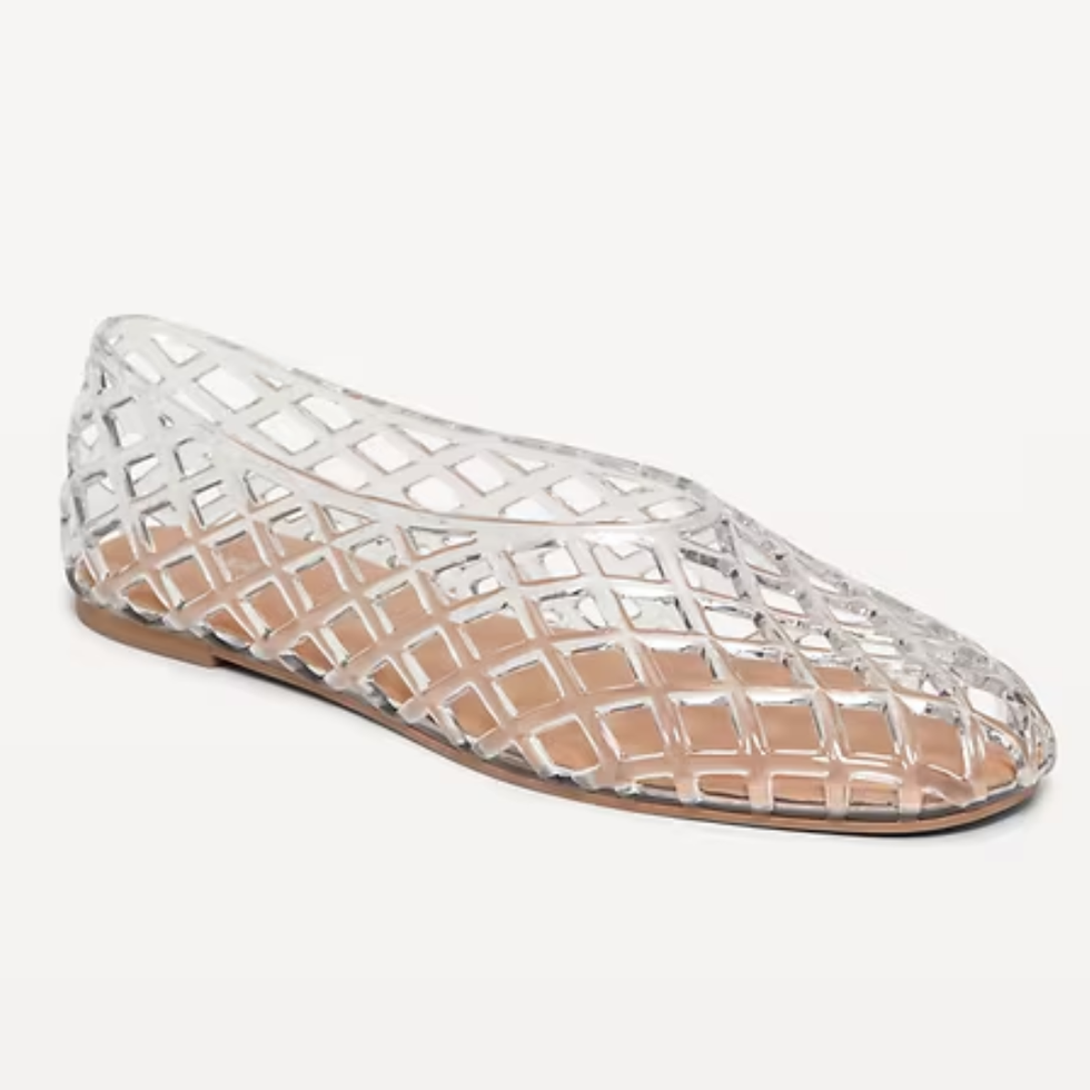 Old Navy Jelly Lattice Ballet Flats