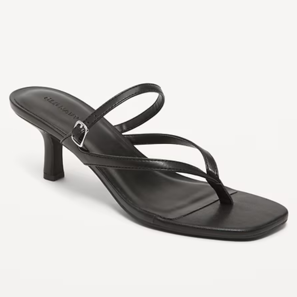 Old Navy Kitten Heel Thong Sandals