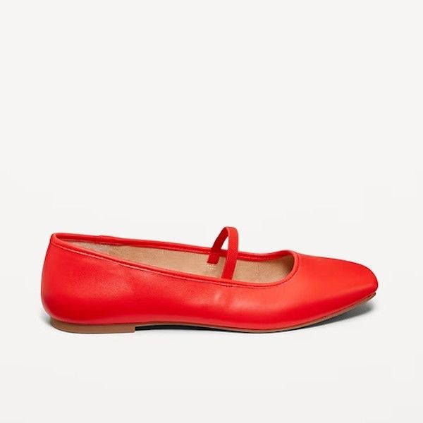 Old Navy Mary Jane Square Toe Ballet Flats